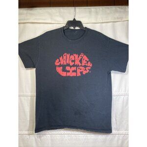 VTG Band Graphic T-Hirt DJ Kicks Chicken Lips M Y2K Hip Hop Music Streetwear